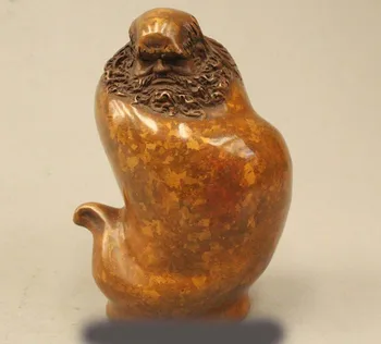 

SCY 4" China Chinese Buddhism Bronze Damo Arhat Bodhidharma Dharma Buddha Statue