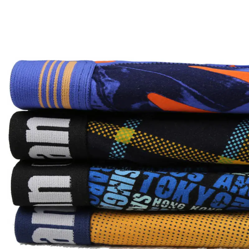 Трусы боксеры мужские хлопковые пикантное нижнее белье модные шорты|male panties|boxer
