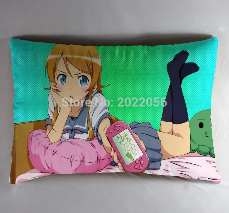 Anime Manga Oreimo Kuroneko 40*60cm Pillow Case Cover Seat Bedding