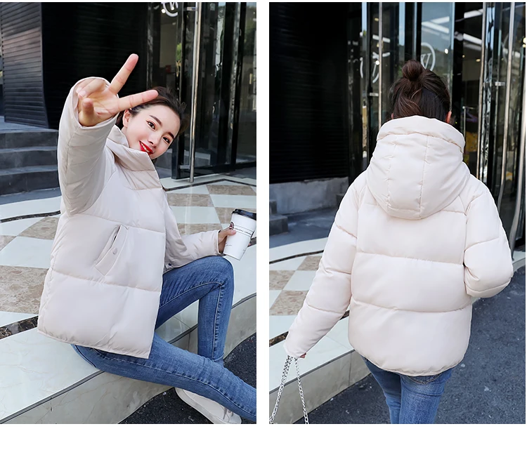 Spring Autumn Winter New 2018 hooded coat Plus Size Women Parks Long Sleeves Women Winter Coat slim Female Outwear Winter Jacket (16)