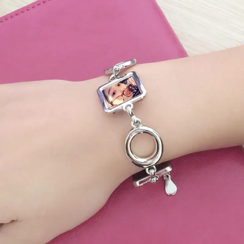 

thermal transfer printing bracelets print private custom your design sublimation bracelet Blank material