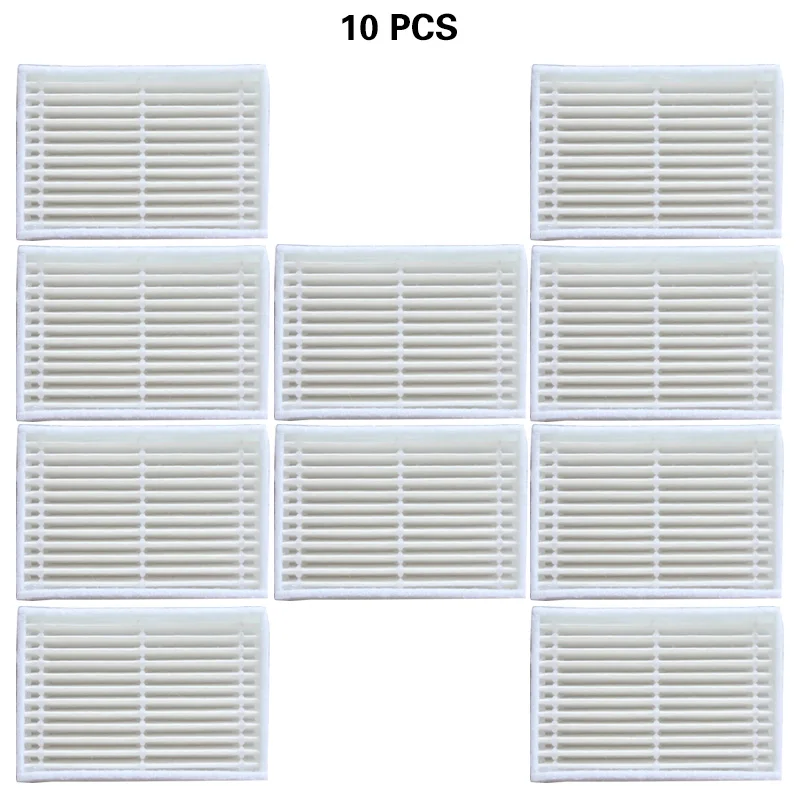 10 5X HEPA фильтры для midea vcr15 My Genie X750 Proscenic Summer P1 P2 P3 kavity Elipse Pro Роботизированный