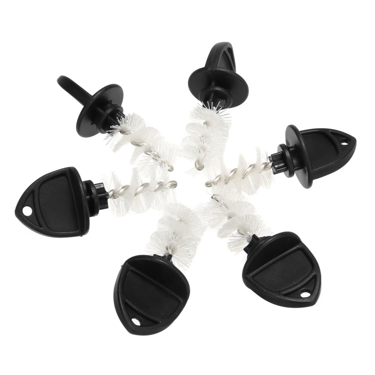 6pcs Draft Beer Tap Faucet Plug Brush Cleaning Brush Sanitary Tap Room Accessory