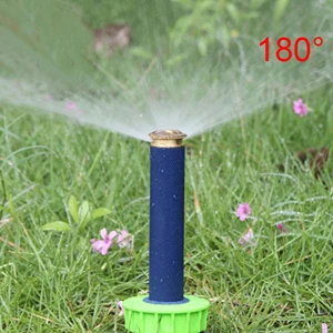 Adjustable Pop up Sprinklers with 1/2 Inch Female thread 90-360 degrees Automatic retractable Lawn Irrigation sprinkler 5 Pcs 