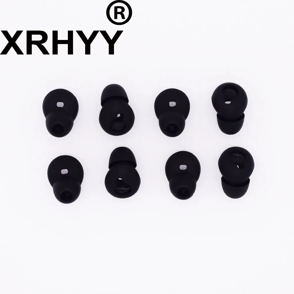 

XRHYY 4Pairs Replacement Ear Tip Anti-Slip Durable Silicone Eargels For Samsung Gear Circle Bluetooth Earphone SM-R130 Headphone