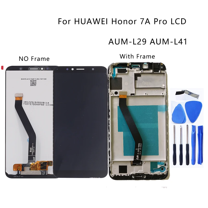 Новинка сенсорный экран 5 7 дюйма для Huawei Honor 7A pro AUM-L29 ЖК-дисплей дигитайзер