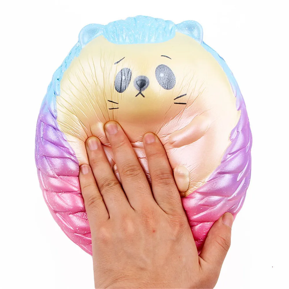 Kawaii Большой Ежик для сжигания медленно поднимающаяся игрушка 20 см мягкие