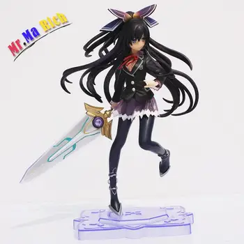 

1pc Anime Date A Live Tohka Yatogami Princess Pvc Figure Toy With Uniform Doll Model For Collection Free Shipping