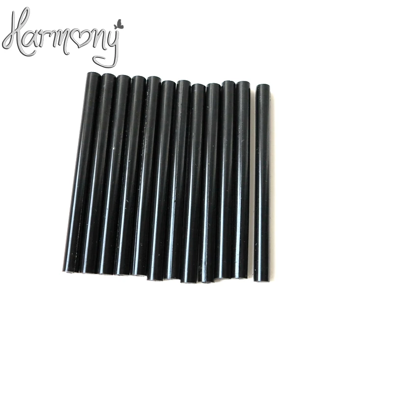 FREE SHIPPING 1pack/lot 12pcs 7.5mmx100mm small keratin glue stick/glue stick for glue gun/hot melt glue stick for hair