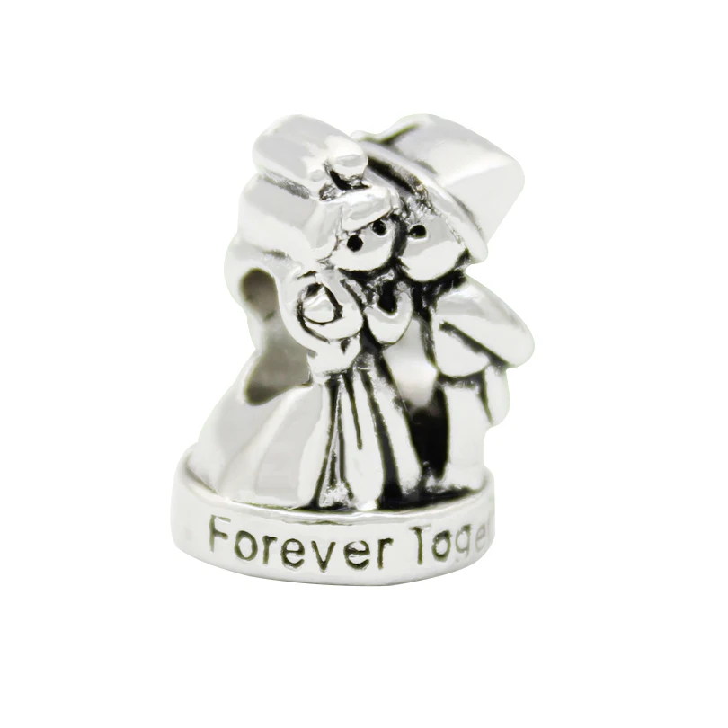 Новый продукт Forever Together свадебные очаровательные бусы для браслетов подходят