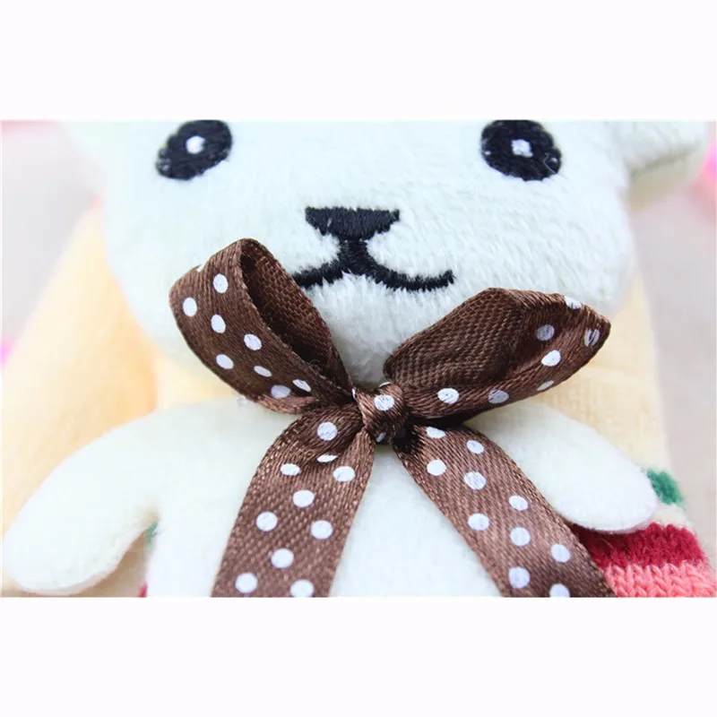 New Kids Gloves Cartoon Bear Infant Gloves Warm Boys Girls Mittens Lovely Crochet Toddler Glove Autumn Winter Baby Accessories (17)
