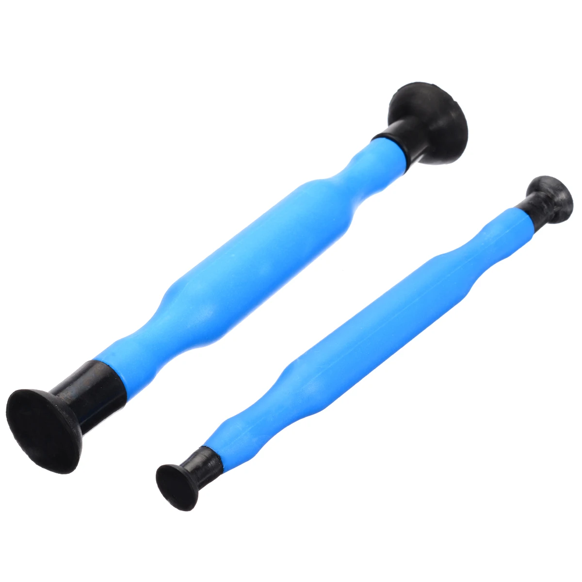 Practical 2pcs/set Blue Valve Lapping Grinding Stick Valve Lapper Tool with Suction Cups For Car Engine Parts