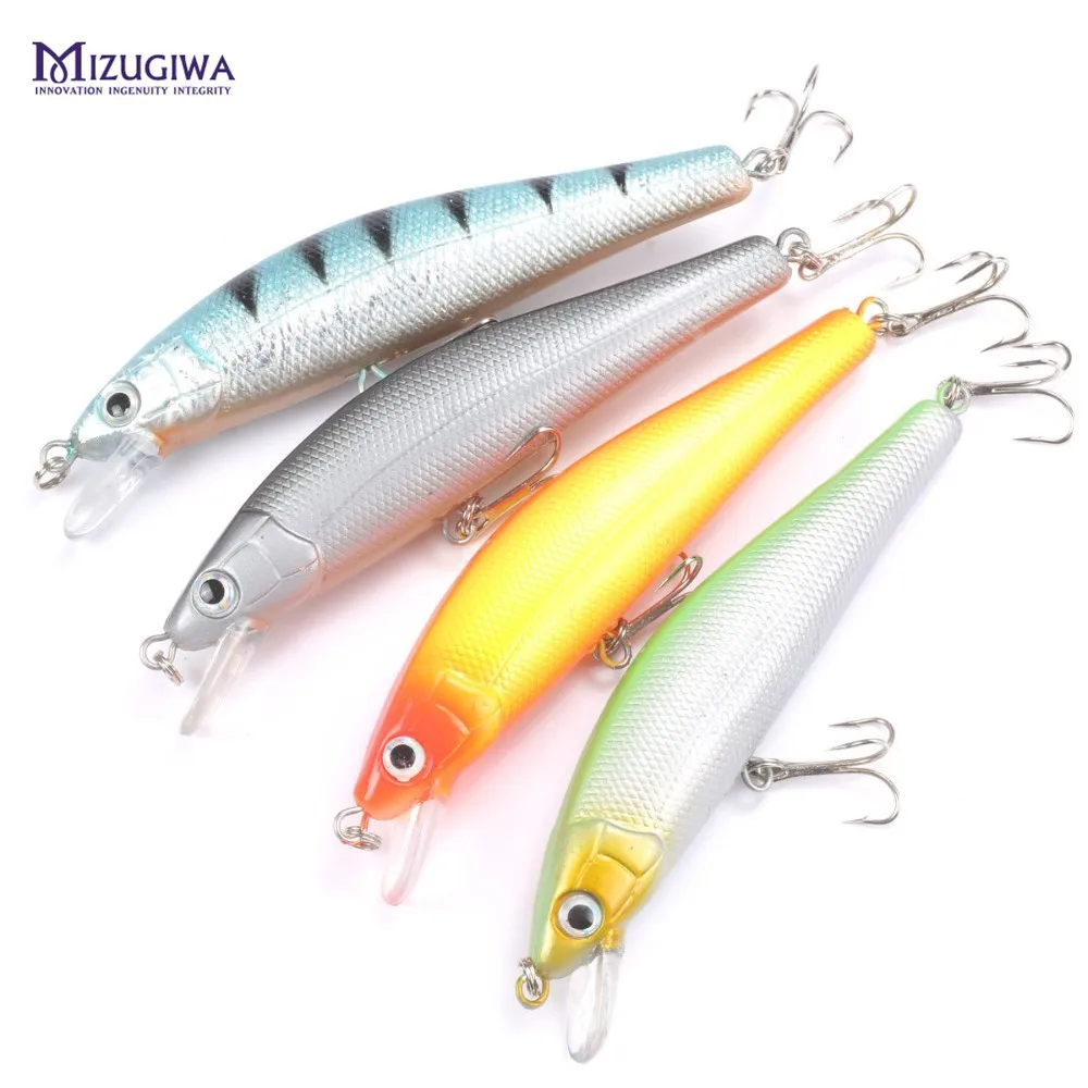 4 pcs Fishing Lure Japanese Technology Crankbait Minnow Fishing