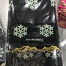 Африканская ткань Базен riche getzner умывальник riche getzner фиолетовая кружевная ткань из жаккардовой парчи нигерийский геле головная 7 ярдов/лот