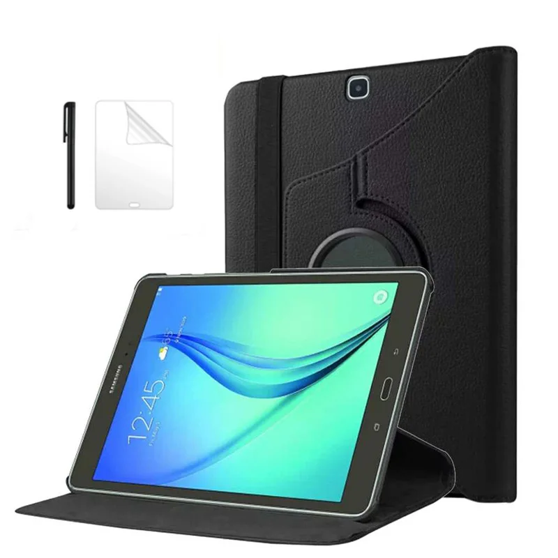 Чехол книжка из искусственной кожи с поворотом на 360 градусов для Samsung Galaxy Tab S2 8 0