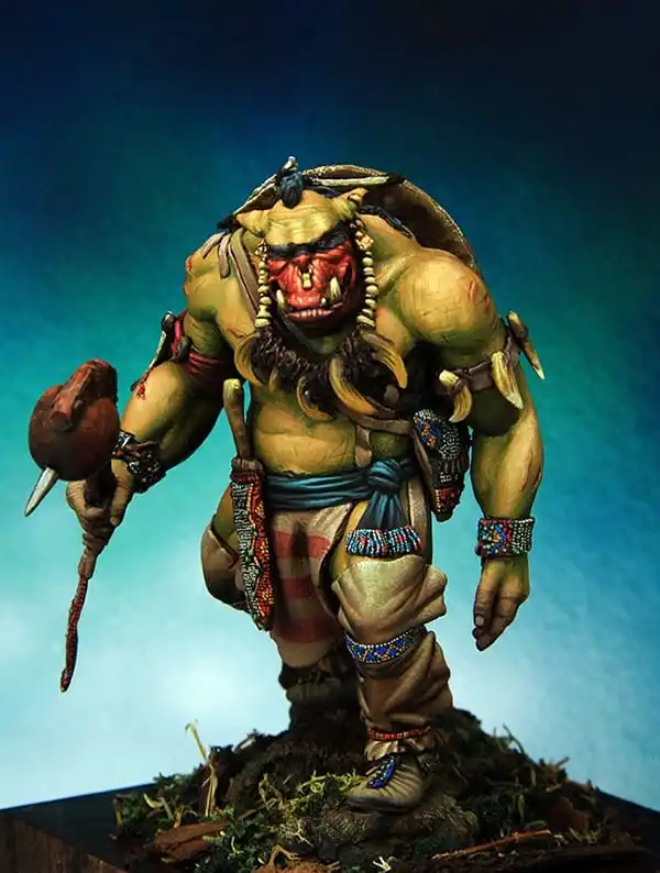 

75MM Resin models figures kits Orc Unpainted and unassembled G430D