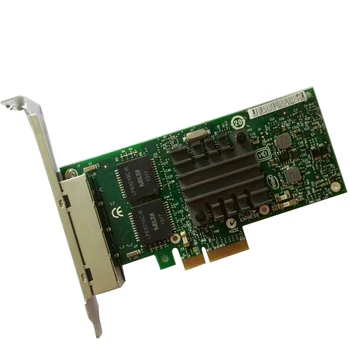 

I350-T4 I350 10/100/1000M 4-Port RJ45 PCI Express Ethernet Server Adapter NIC free shipping via DHL
