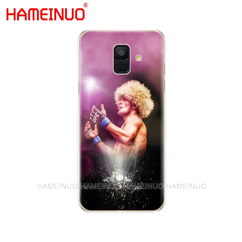 HAMEINUO Хабиб нурмагомедов UFC крышка чехол для телефона для samsung Galaxy J4 J6 J8 A9 A7 A6 A8 плюс j7 duo - Цвет: 43505