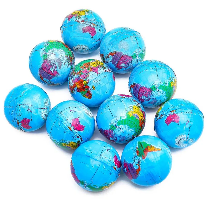 Squeeze slime гаджеты антистресс снятие стресса карта мира пенный шар Глобус Планета земля шар мягкая игрушка для детей и взрослых