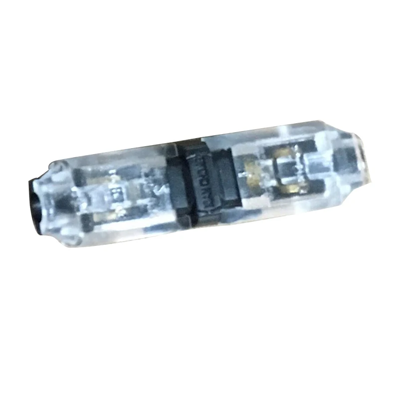 5 шт. H/T тип 1pin/2pin скотч замок быстрого сращивания провода разъемы для терминалов обжимной Электрический автомобильный аудио 24-18AWG набор проводов - Цвет: Transparent   H1