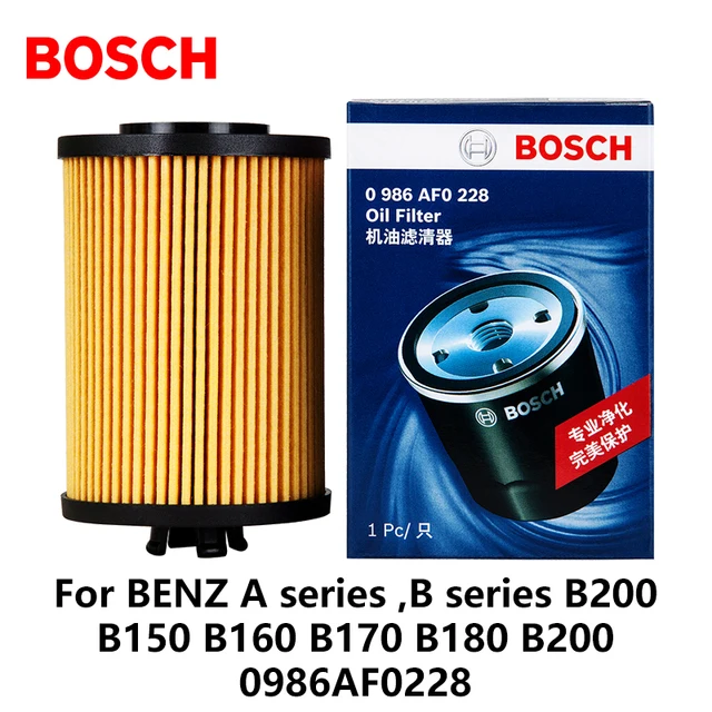 Bosch Car Oil Filters For BENZ A series ,B series B200 B150 B160 B170