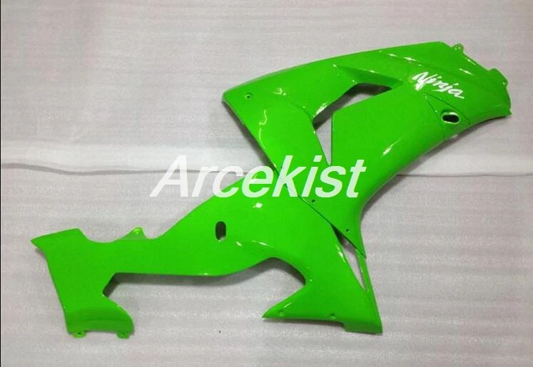 Пользовательские ABS Полный обтекатели комплект подходит для kawasaki Ninja ZX10R 2006 2007 обтекатель 06 07 10R green зеленый