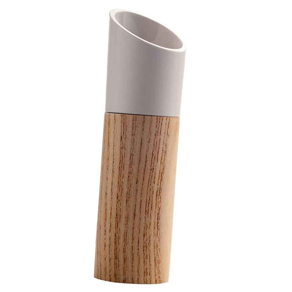Pepper Grinder Mill Includes Gourmet Precision Mechanism and Premium Peppercorns Kitchen Dinning Supplies - Цвет: White