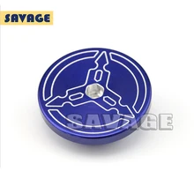 

Motorcycle Accessories Engine Crank Case Cap Screw Stator Cover Alternator Cover For YAMAHA YZF-R3 YZF-R25 Blue