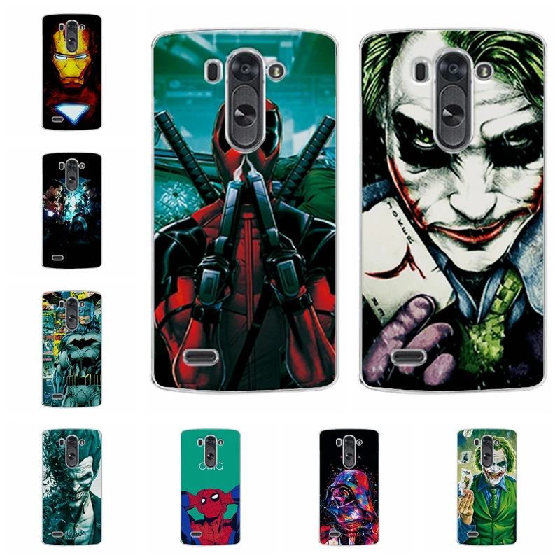 Очаровательный чехол для телефона Marvel Hero Captain America LG G3 Mini железный человек