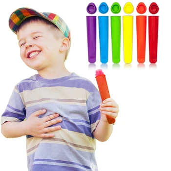 

Ice Cream Mold Silicone Ice Stick Molds Ice Cream Maker DIY Summer Frozen Ice Cream Mould Kitchen Tools Summer Popsicle Maker