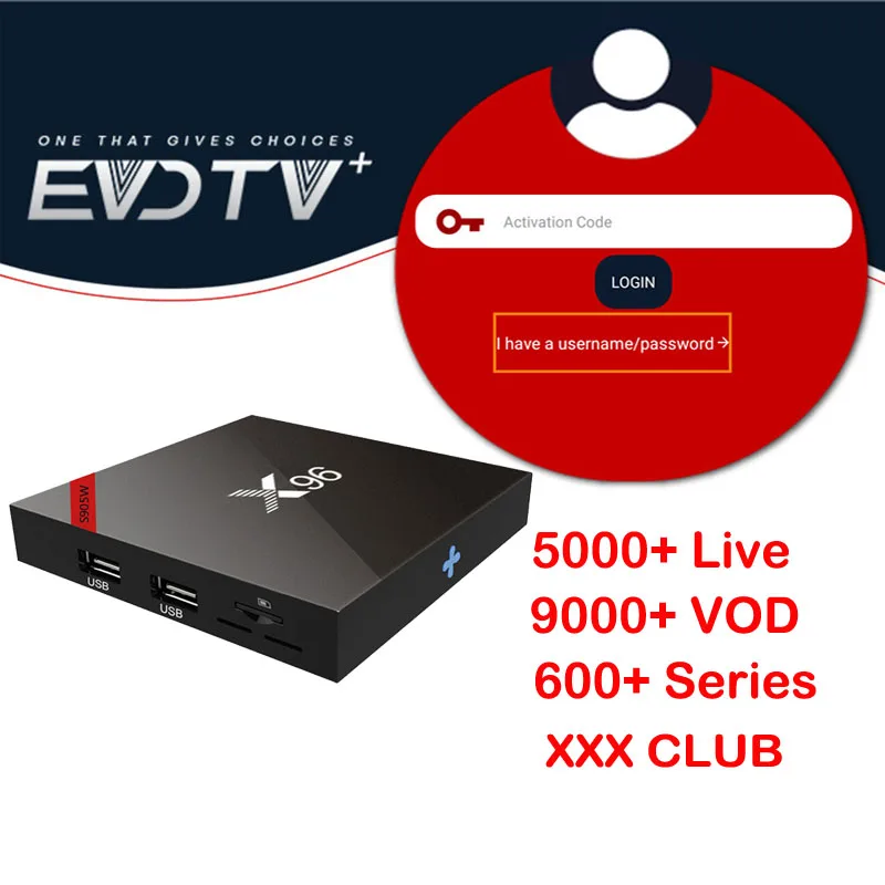 4 K UHD арабский IPTV телеприставка X96w S905w голландская румынская Германия Ближний Восток Великобритания Британский канадский США каналы EVDTV Plus