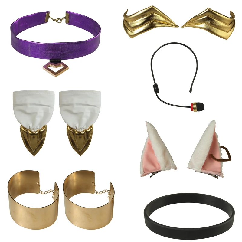 Костюм Ahri женский для косплея пикантный модный наряд костюм на Хэллоуин