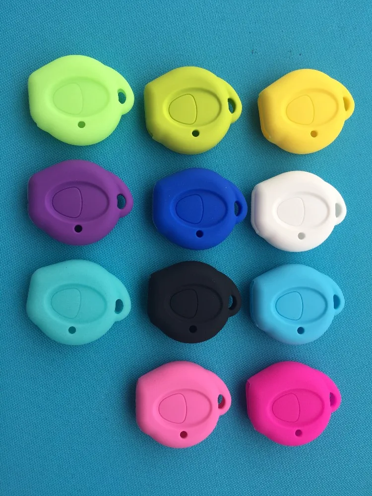 

1pc of New Silicone Car Key Case Shell Cover For Mitsubishi Remote Car Key Wallet Fob Shell Holder Remote 1 Buttons blank