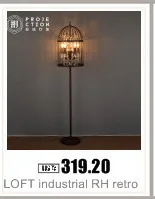 Лофт в американском стиле, железные художественные ностальгические склад Кабинет гостиная спальня длинные руки напольные светильники