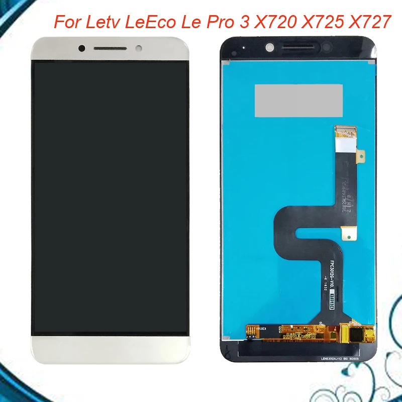 

Tested OK For 5.5" Letv LeEco Le Pro 3 X720 X725 X727 LCD Display + Touch Screen Digitizer Assembly Free Fast Shipping IN stock