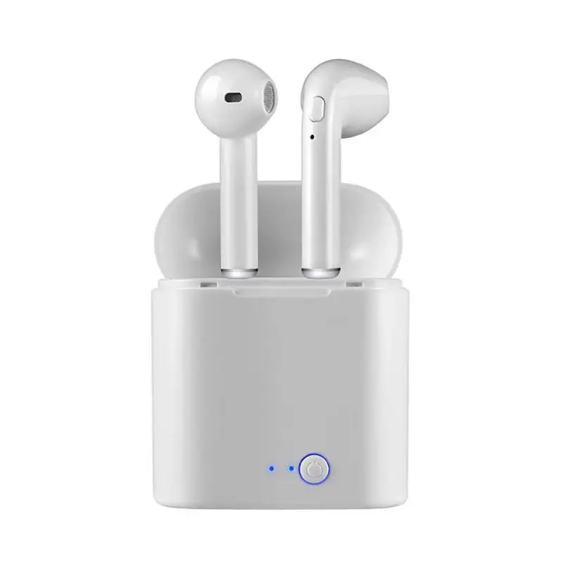 

I7s TWS 5.0 Bluetooth Sports Earphone With Air Charging Case Mini Pods i7s Wireless Earphones For iPhone X XS S10