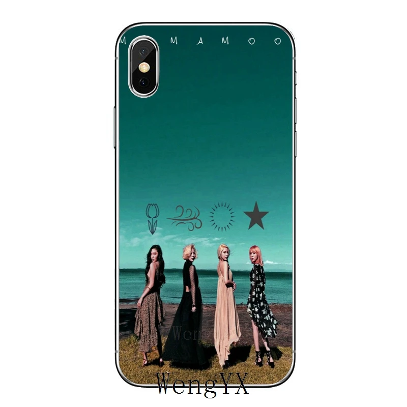 Mamamoo kpop Корейская группа Девушка Мягкий чехол для телефона Samsung Galaxy J4 J6 prime J8 A6s A7 A8
