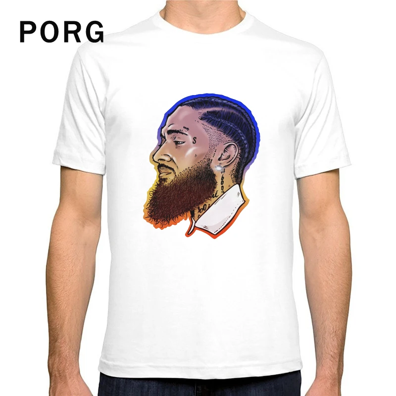 

The Great Nipsey Tshirt Rapper Lil Peep Nipsey Hussle Harajuku T-Shirts Fashion Streetwear Short Sleeve T Shirt Men 2019 Summer