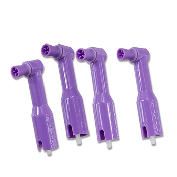 

100PCS Disposable Prophy Angle SOFT Regular Prophy Brush 105 Degree Fit dental low speed handpiece purple blue