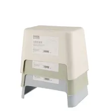 Fasola пластиковый стул утолщенная обувь для взрослых Детский табурет для ванной табурет квадратный малая скамья обеденный стол табурет для дома