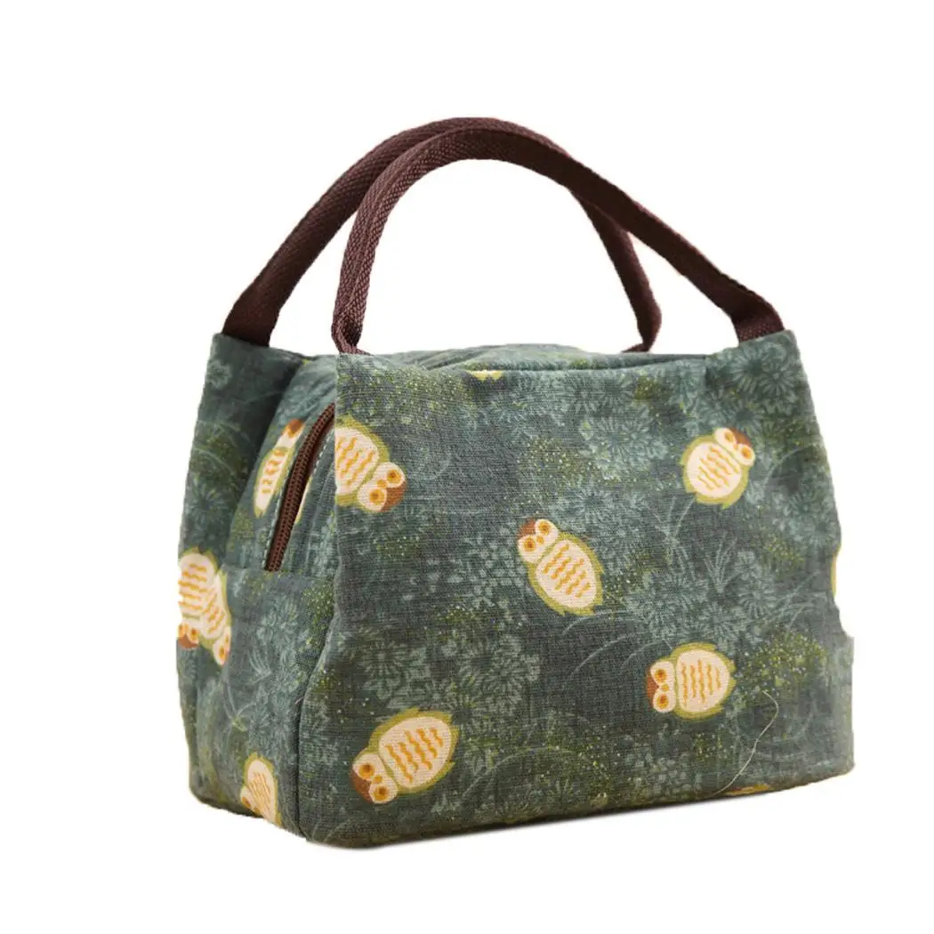 

Insulated Thermal Cooler Lunch Bag Pouch Outdoor Zip Picnic Storage Casual, Travel, Outdoor, Picnic, etc Box