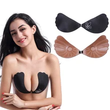 Женский невидимый бюстгальтер женский самоклеющийся без бретелек Blackless бесшовный лифтовый бюстгальтер без косточек бюстгальтер гелевый силиконовый пуш-ап