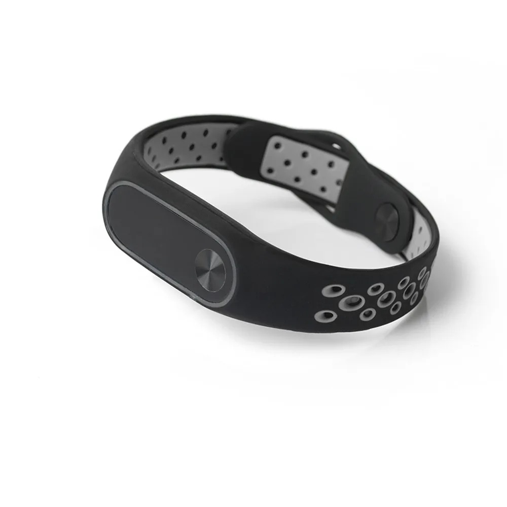 Сменный ремешок для Xiaomi Mi Band 2 MiBand силиконовые браслеты Смарт браслет 4 цвета Xiomi
