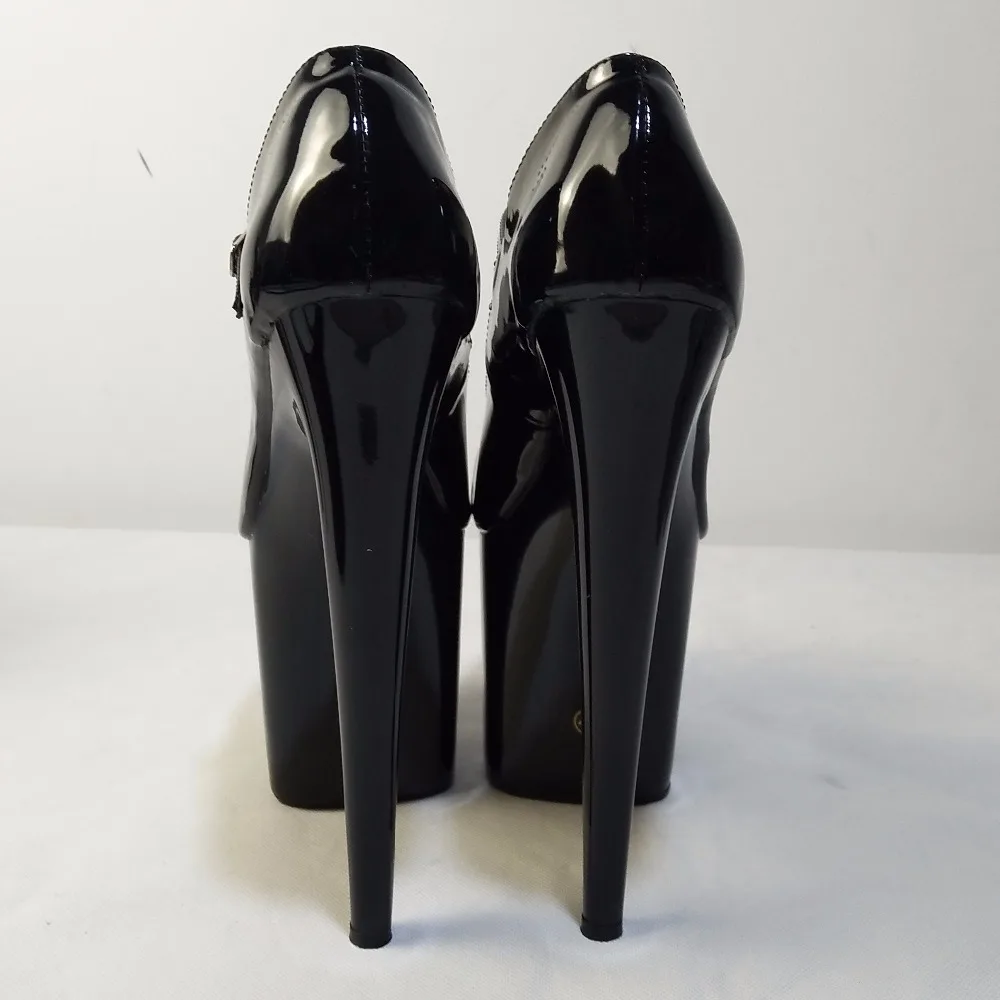 Пикантные свадебные туфли на высоком каблуке 20 см пикантные женские туфли для танцев туфли-лодочки на платформе