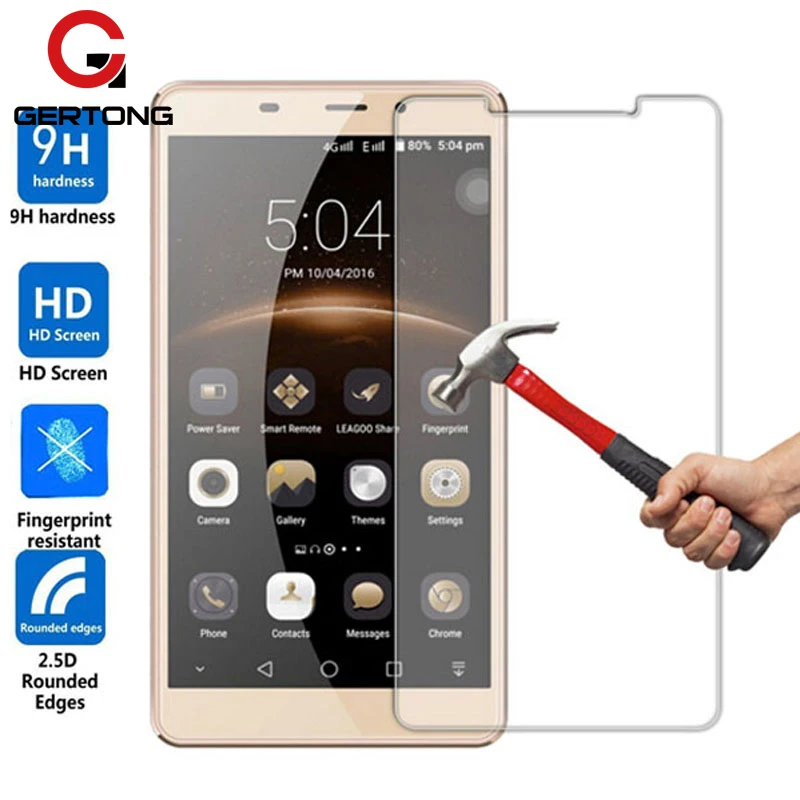 GerTong 9H закаленное стекло для Leagoo M8 Pro M5 M9 Защита экрана для LEAGOO Kiicaa power 2 M11 M13 M9 Pro T8S защитное стекло