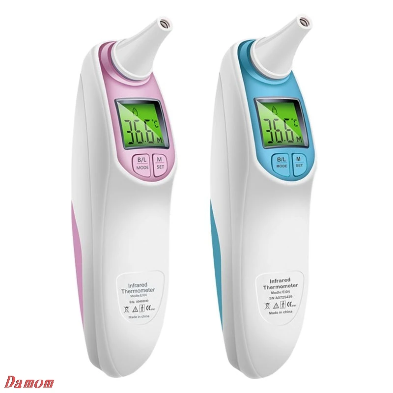 

Infrared Ear Forehead Thermometer Digital LCD Display For Baby Adut Health Care