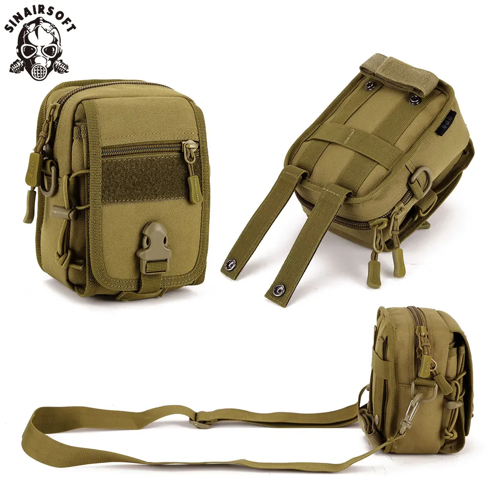 SINAIRSOFT Военная Тактическая штурмовая сумка армейская облегченная модульная