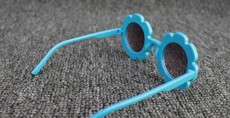 Винтажные очки детские солнцезащитные очки с круглым цветком Gafas детские спортивные солнцезащитные очки UV400 для девочек и мальчиков Oculos De Sol