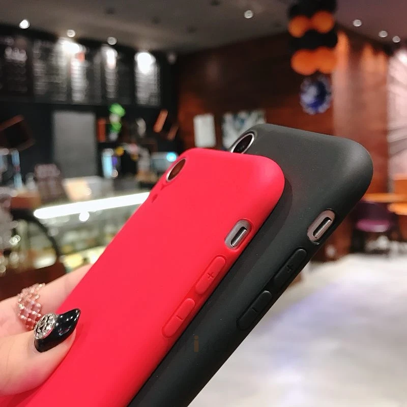 solid candy color silicone case on for xiaomi mi 9 mi9 se yellow thin tpu phone back cover coque funda for xiaomi9 xiomi 9se