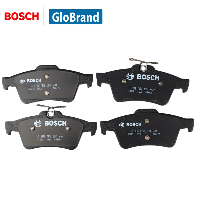 4pieces/set Bosch Rear Car Brake Pads For Volkswagen PASSET JETTA 